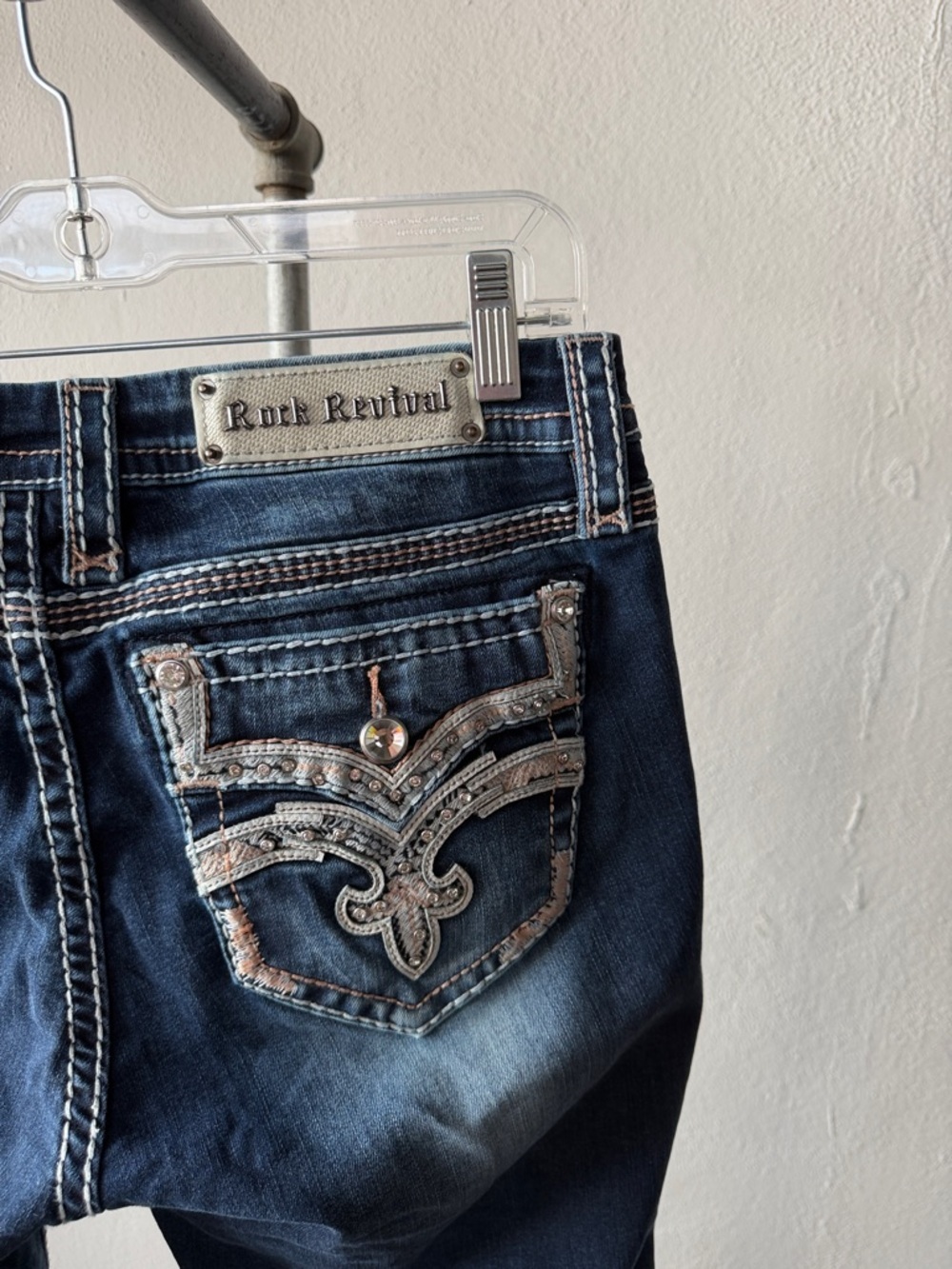 Rock Revival Easy Ankle Skinny Jeans Size 31